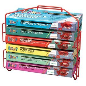 QUIZMO BINGO MATH QUIZ - NEW SET OF 6 w/STAND